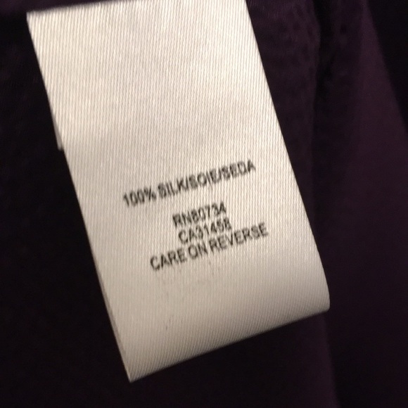 BCBGMaxAria Purple Silk Dress - Picture 6 of 6